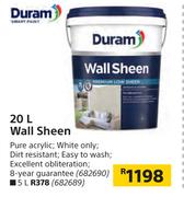 Duram 5Ltr Wall Sheen