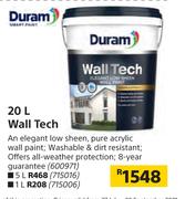 Duram 5Ltr Wall Tech