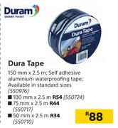 Duram Dura Tape 50mm x 2.5m