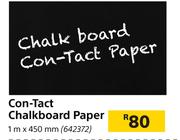 Con-Tact Chalkboard Paper (1m x 450mm)