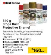 Rust Oleum Stops Rust Protective Enamel (Satin)-340g Each