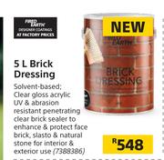 Fired Earth 5L Brick Dressing