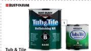 Rust Oleum Tub & Tile Refinish Kit-946ml