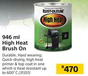 Rust Oleum High Heat Brush On-946ml