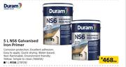 Duram 5L NS6 Galvanised Iron Primer-Each