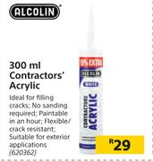 Alcolin Contractor's Acrylic-300ml