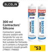 Alcolin Contractor's Silicone-300ml