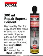 Soudal Repair Express Cement-300ml