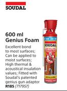 Soudal Genius Foam-600ml