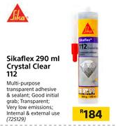 Sikaflex Crystal Clear 112-290ml