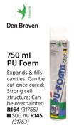 Den Braven PU Foam-500ml