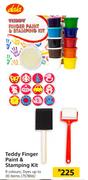 Dala Teddy Finger Paint & Stamping Kit