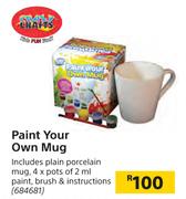 Crazy Crafts Paint Your Own Mug
