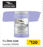 Fired Earth 1L One Coat Lavender