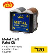 Dala Metal Craft Paint Kit