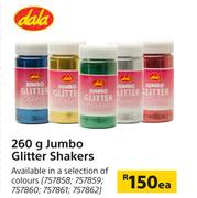 Dala Jumbo Glitter Shakers-260g Each
