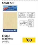 Sand Art Fridge Magnets