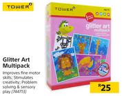 Tower Glitter Art Multipack