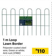 1m Loop Lawn Border