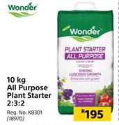 Wonder All Purpose Plant Starter 2:3:2-10Kg