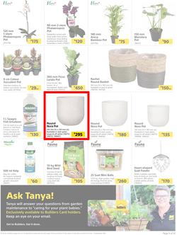Builders : Here's To Seeding, Feeding And Weeding (27 July - 6 September 2021), page 5