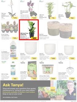 Builders : Here's To Seeding, Feeding And Weeding (27 July - 6 September 2021), page 5