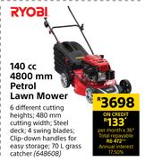 Ryobi 140cc 4800mm Petrol Lawn Mower