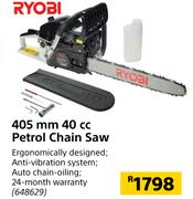 Ryobi 405mm 40cc Petrol Chain Saw