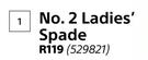 Garden Master No.2 Ladies Spade
