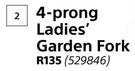 Garden Master 4 Prong Ladies Garden Fork