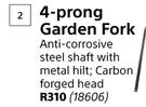 Lasher 4 Prong Garden Fork
