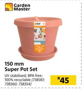 Garden Master 150mm Super Pot Set