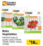 Garden Master Baby Vegetables-Each