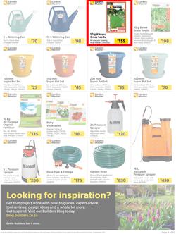 Builders : Here's To Seeding, Feeding And Weeding (27 July - 6 September 2021), page 9