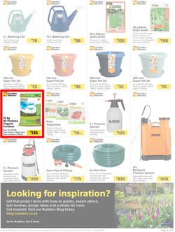 Builders : Here's To Seeding, Feeding And Weeding (27 July - 6 September 2021), page 9