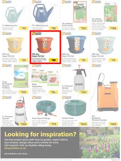Builders : Here's To Seeding, Feeding And Weeding (27 July - 6 September 2021), page 9