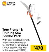 Garden Master Tree Pruner & Pruning Saw Combo Pack