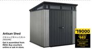  Artisan Shed 2.14m x 2.18m x 2.26m