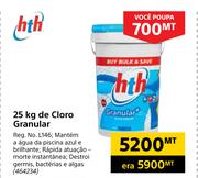 Hth 25 Kg de Cloro Granular