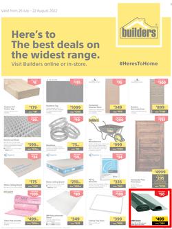 Builders KwaZulu-Natal : Here's To The Best Deals On The Widest Range (26 July - 22 August 2022), page 1