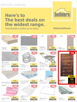 Builders KwaZulu-Natal : Here's To The Best Deals On The Widest Range (26 July - 22 August 2022), page 1