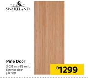 Swartland Pine Exterior Door-2.032m x 813mm