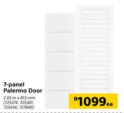 7 Panel Palermo Door-2.032m (h) x 813mm (w) Each