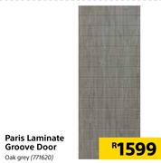 Paris Laminate Groove Door