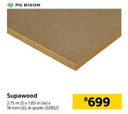 PG Bison Supawood-2.75m (l) x 1.83m (w) x 16mm (d)