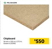 PG Bison Chipboard-16mm x 1.83m x 2.75m