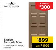 Swartland Bastion Barricade Door-2.032m (h) x 813 (w)