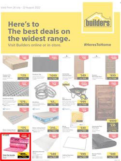 Builders Western Cape : Here's To The Best Deals On The Widest Range (26 July - 22 August 2022), page 1