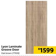 Lyon Laminate Groove Door 