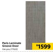 Paris Laminate Groove Door